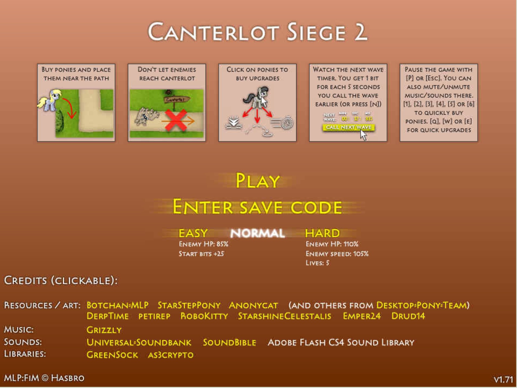 Все по боевым постам - Canterlot Siege 2 / Игры / Табун - место, где  пасутся брони